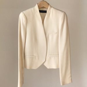 Zara Jacket / Blazer, size Small, Cream